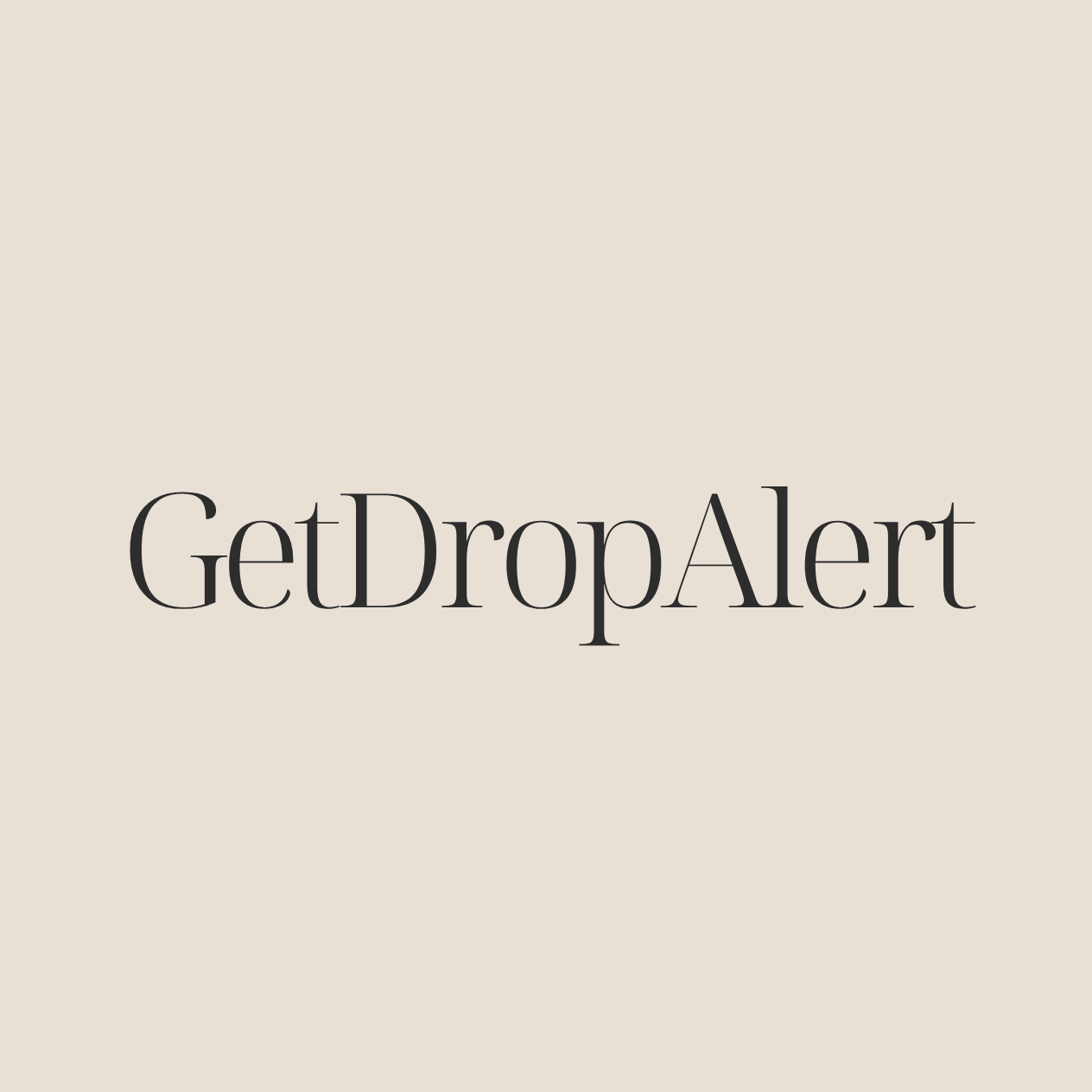 GetDropAlert